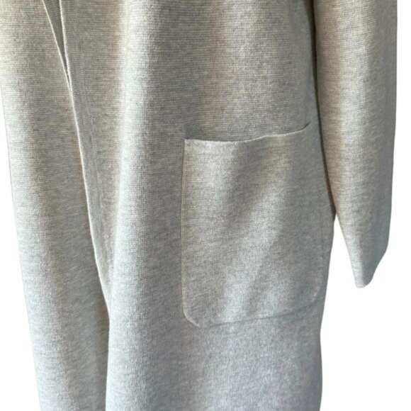 J. Crew Juliette Collarless Sweater Blazer in Heather Dove Gray Size Small NWT - Picture 8 of 11